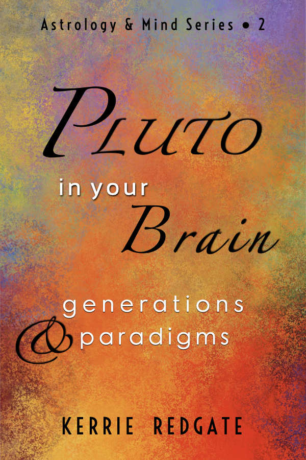Pluto In Your Brain by Kerrie Redgate (book cover)